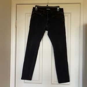 Men’s Express Skinny Black Hyper Stretch Jeans